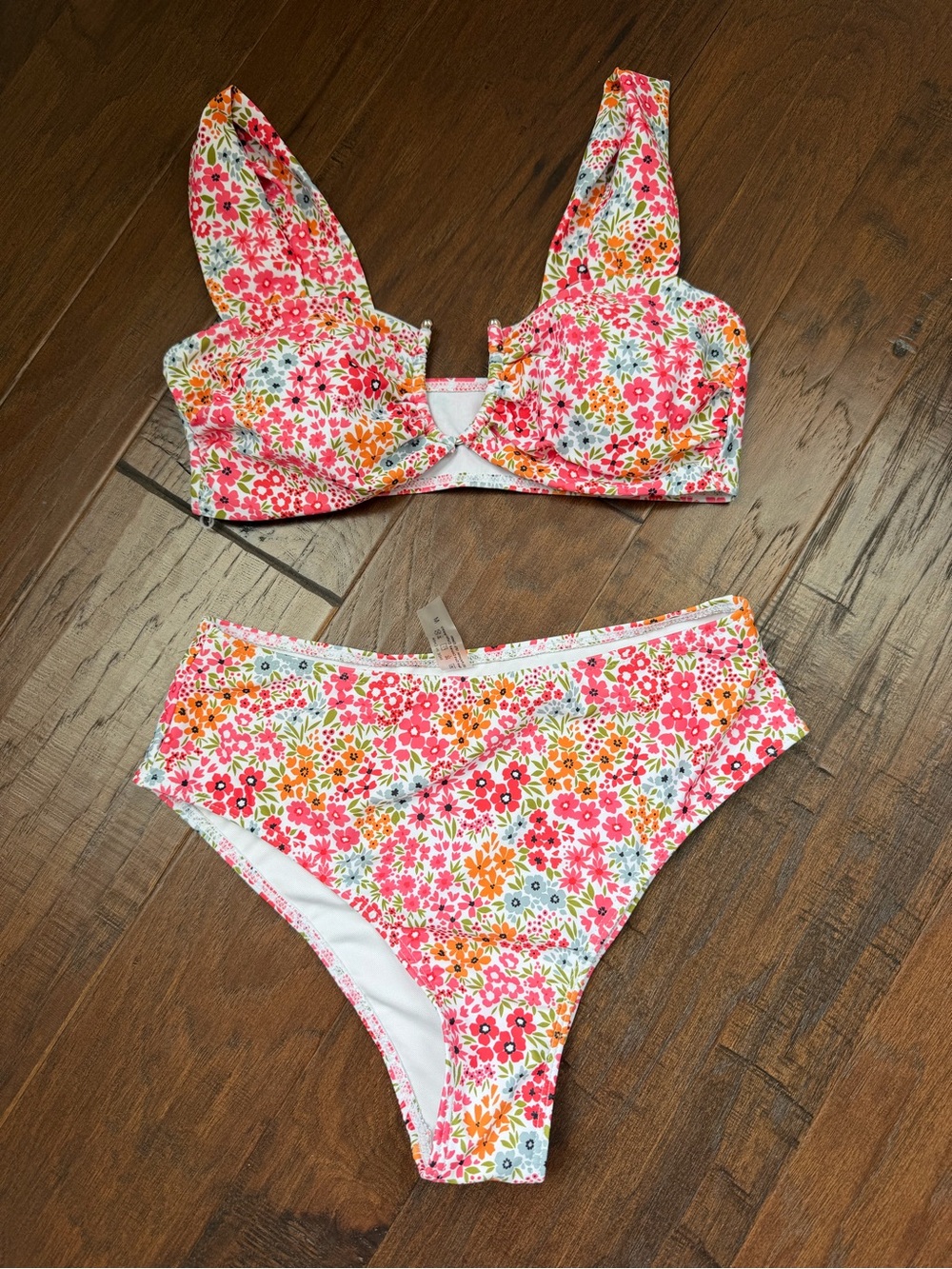 Floral Two-Piece Bikini Set — Bright Multi Floral